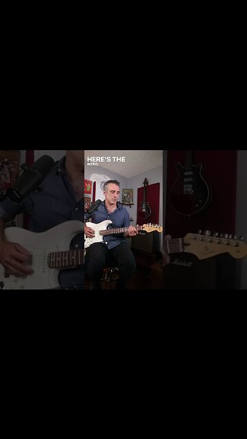 The Hollie’s intro riff all guitarists should learn #shorts