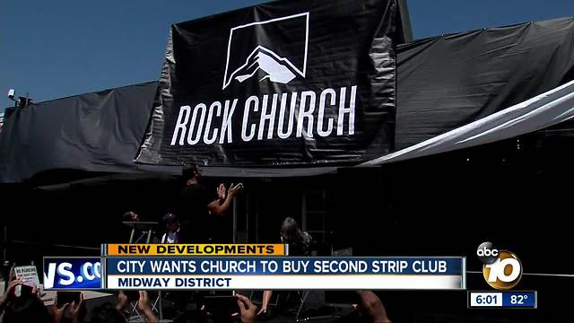 Rock Church buys former strip club