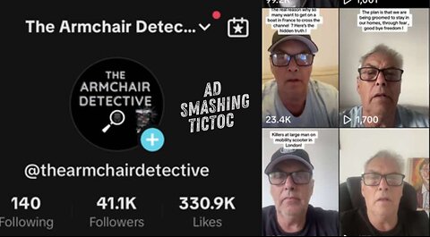 AD smashing it on tic tok follow him .