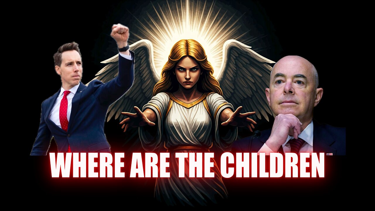 Where Are The Children? Josh Hawely Blows Up On Mayorkas