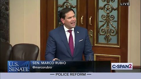 Senator Rubio Delivers Floor Speech on Racial Discrimination and Civil Society