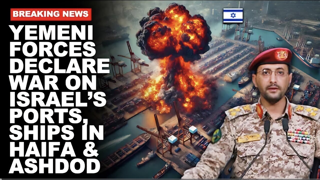 IT'S OFFICIAL! Yemeni Houthis Prepare MASSIVE STRIKES on Israeli Ports; Israel In Panic