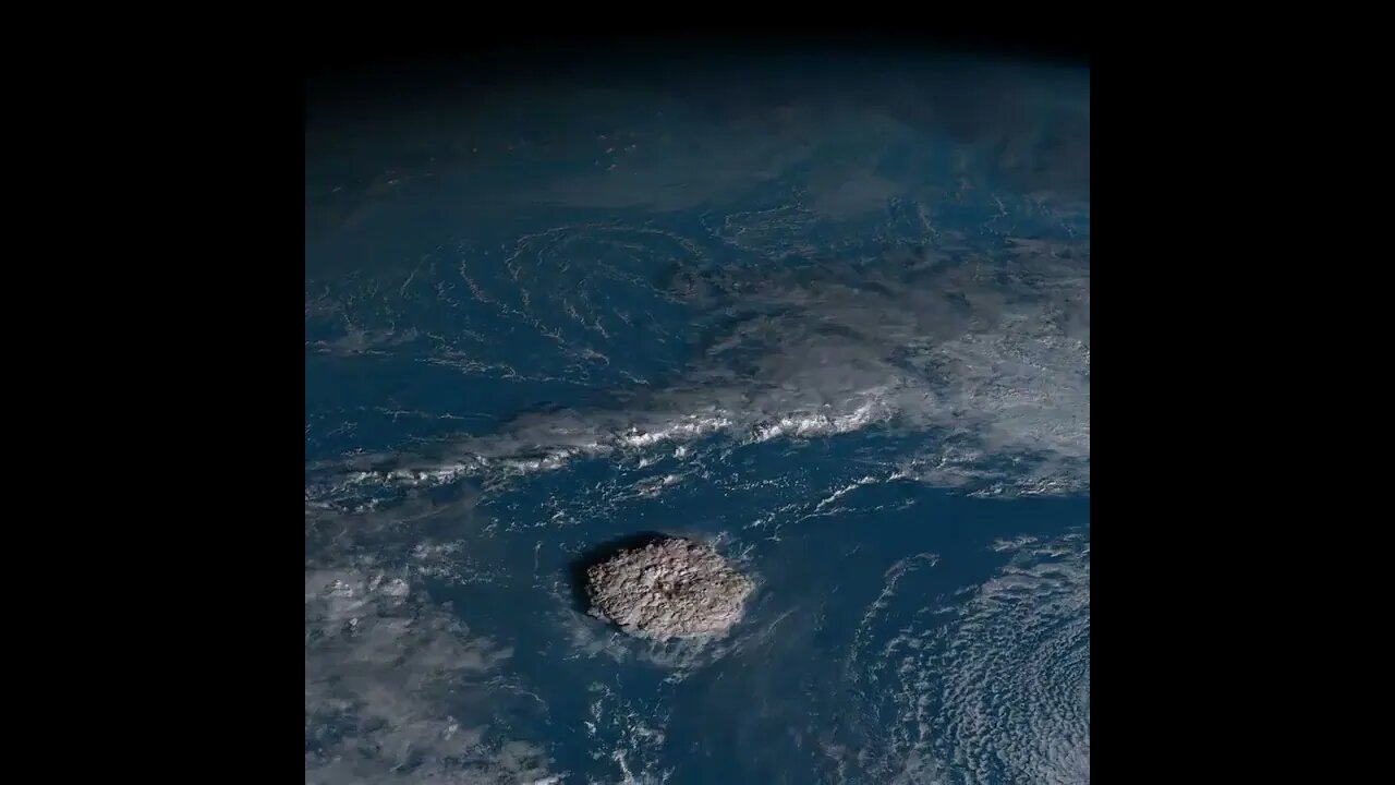 The biggest volcanic eruption ever seen from space