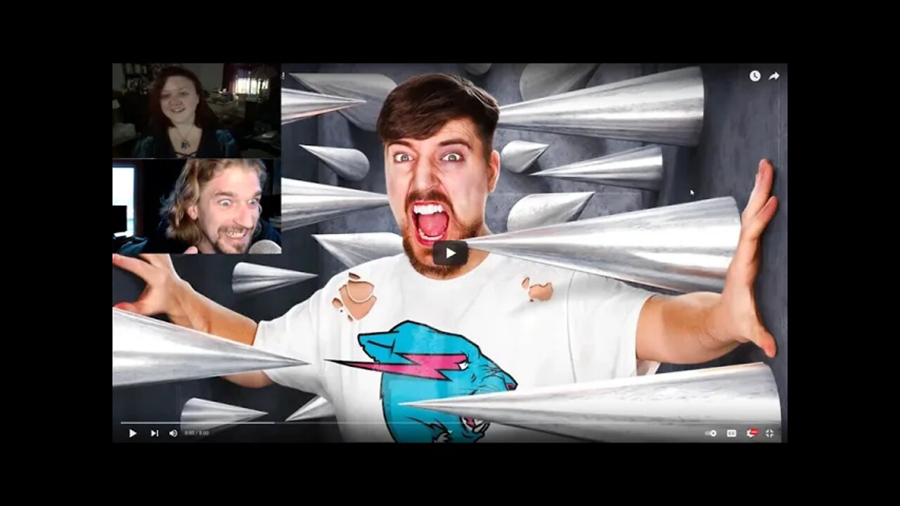 REACTION! "World’s Most Dangerous Escape Room!" Mr Beast