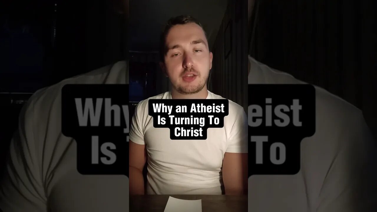 ATHIEST becomes CHRISTIAN for THIS shocking reason 🤯😱 #christianity #jesus #christian #shorts