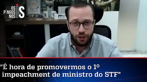 Deputados Filipe Barros e Carlos Jordy acionam AGU para impeachment de Barroso