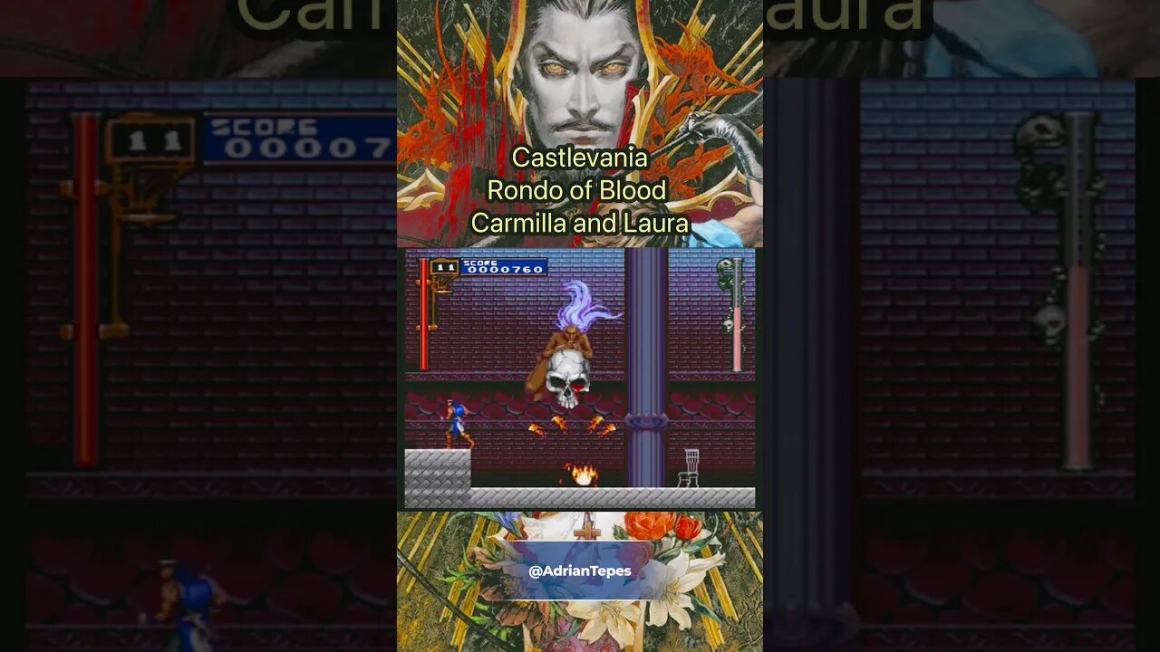 Castlevania: Rondo of Blood - Carmilla and Laura #adriantepes #rondoofblood #castlevanianocturne