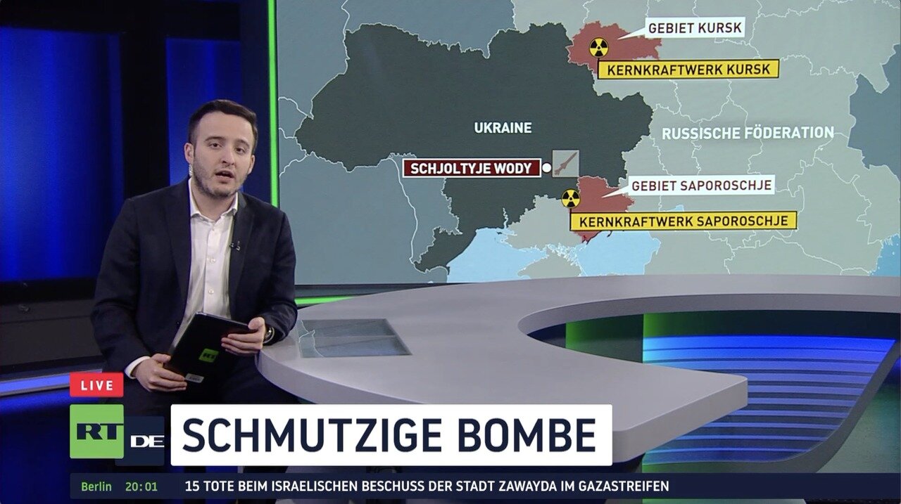 Schmutzige Bombe: Radioaktive Bedrohung durch die Ukraine?