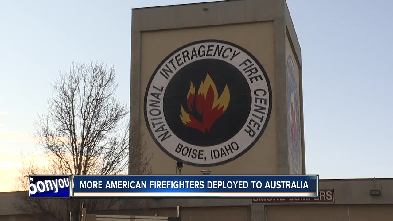 NIFC firefighters to Australia