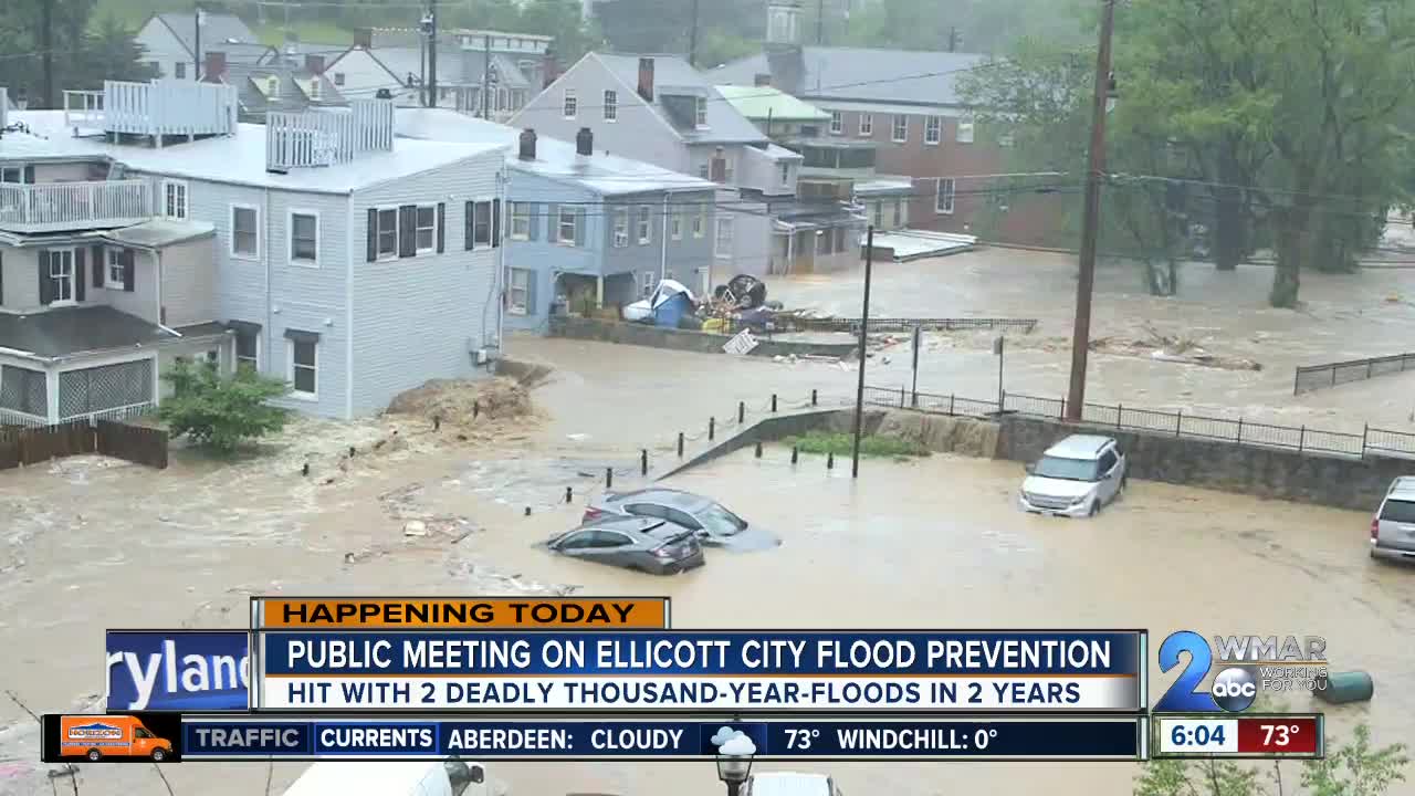 Public meeting on Ellicott City flood prevention