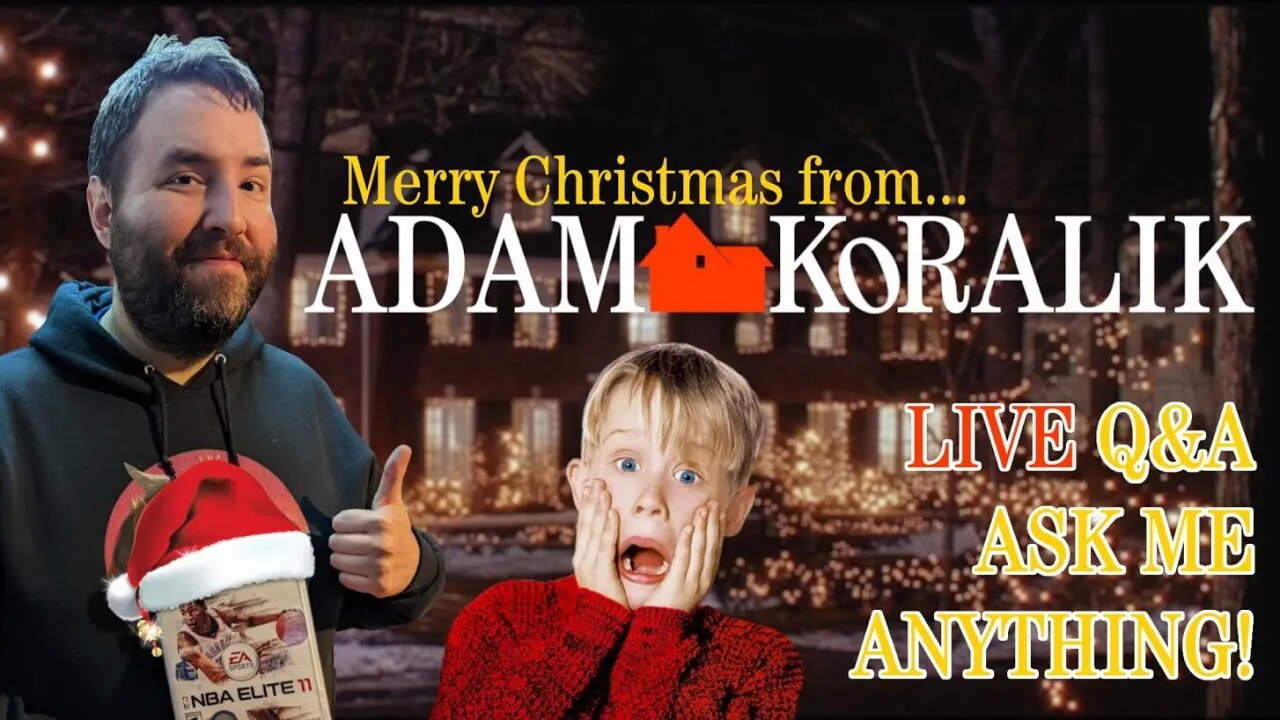 Live Q&A - Christmas Day! - You Choose the Subjects! - Adam Koralik