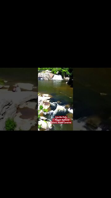 Linville #waterfalls in Pisgah #national #forest, #northcarolina
