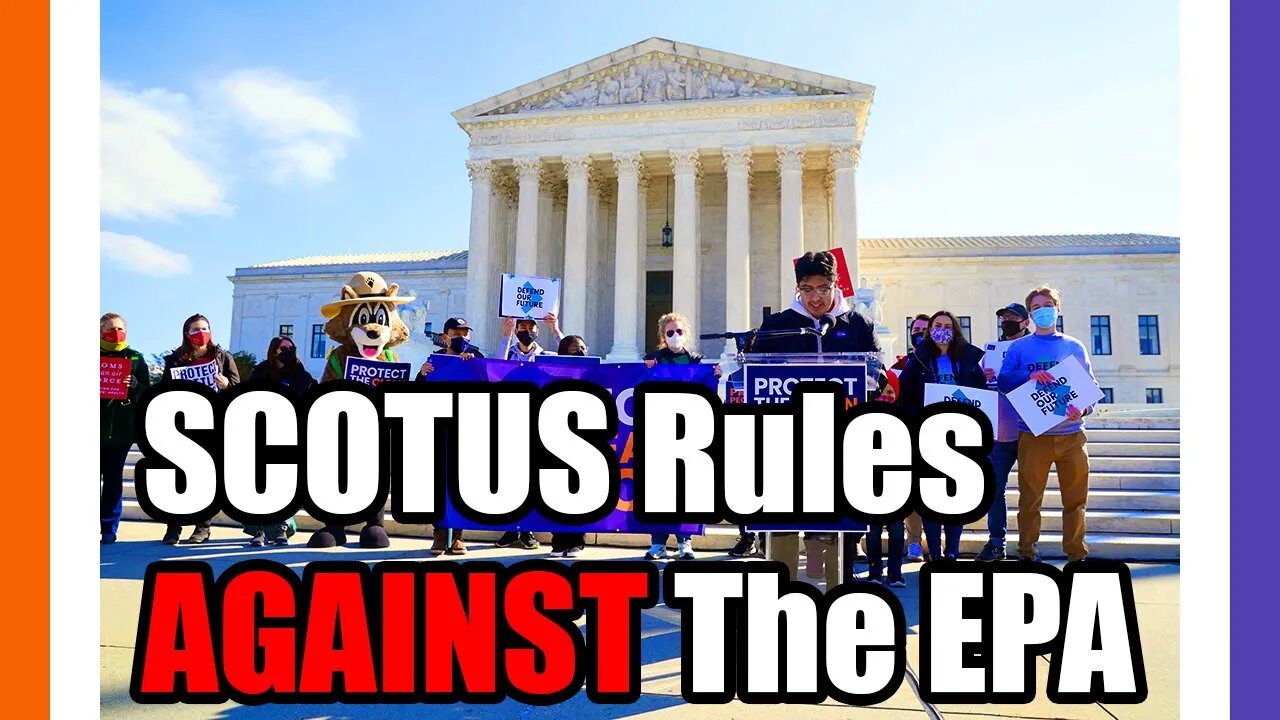 SCOTUS Rules AGAINST The EPA 🟠⚪🟣 NPC Politics