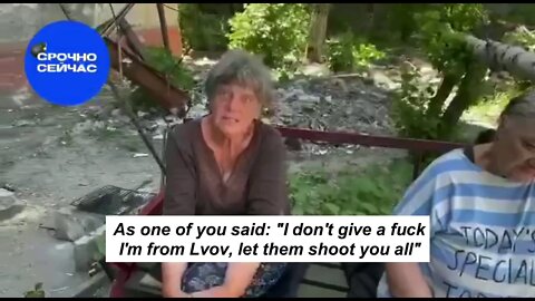 Mariupol resident sends regards to Western Ukrainian "defenders" from Lvov