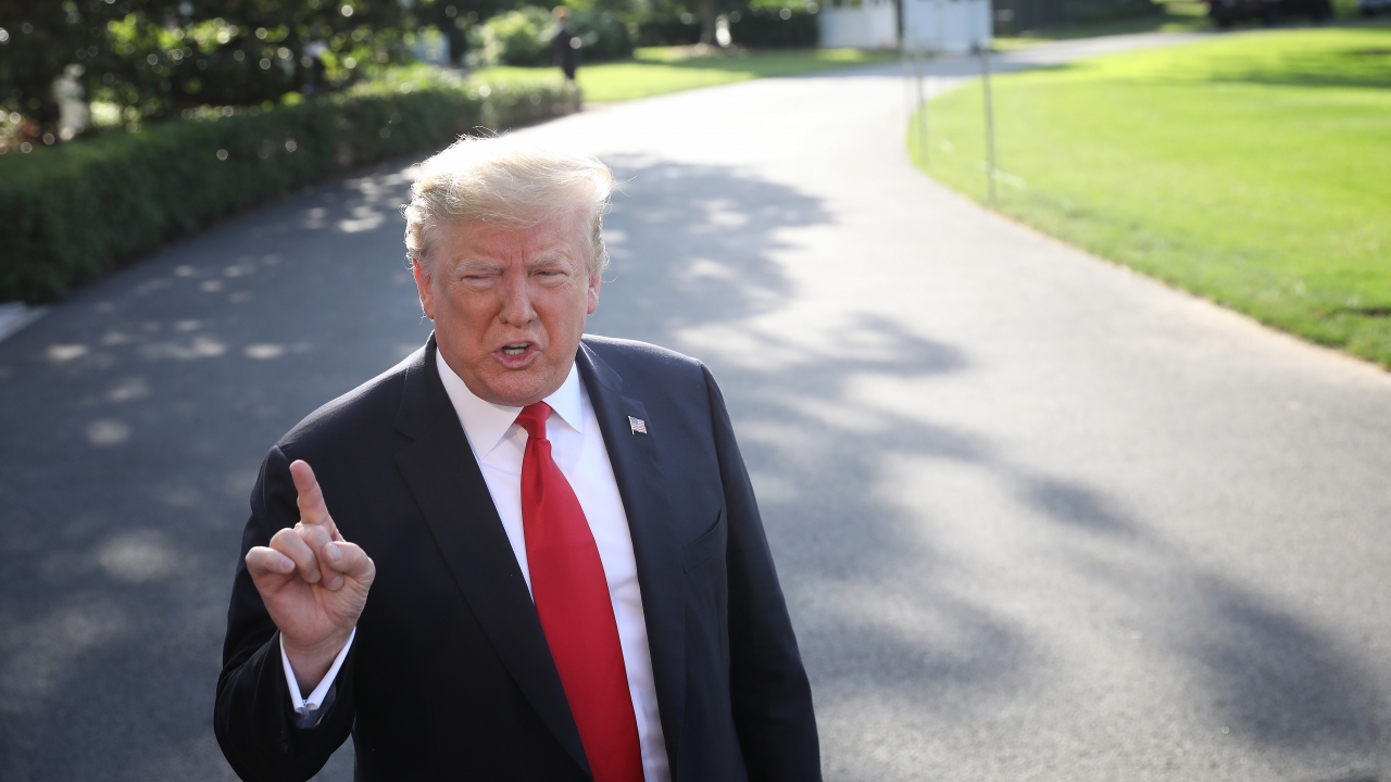 Trump Tells Reporters He Will Make A 'Major Statement On The Border'