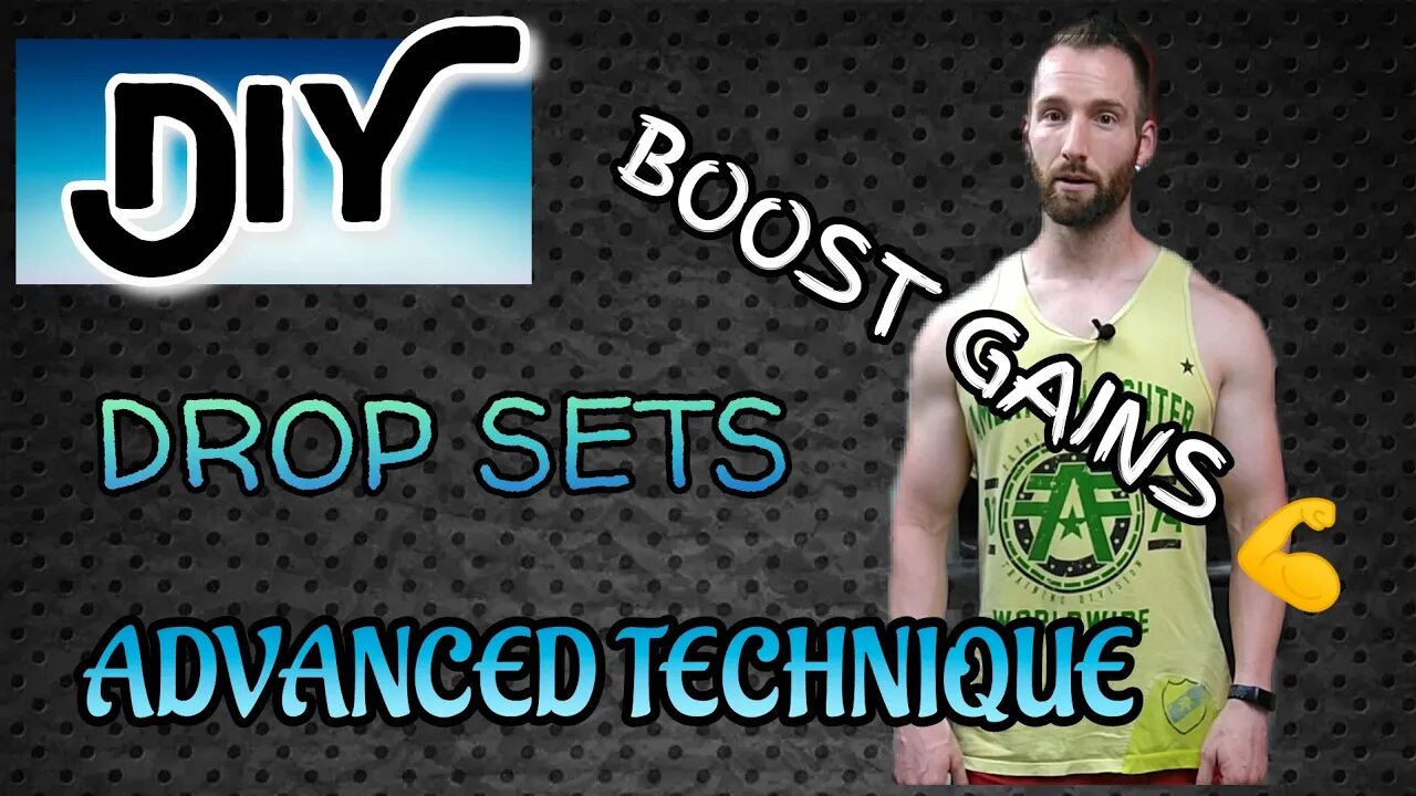 DIY Gym - Drop Sets Advanced Training