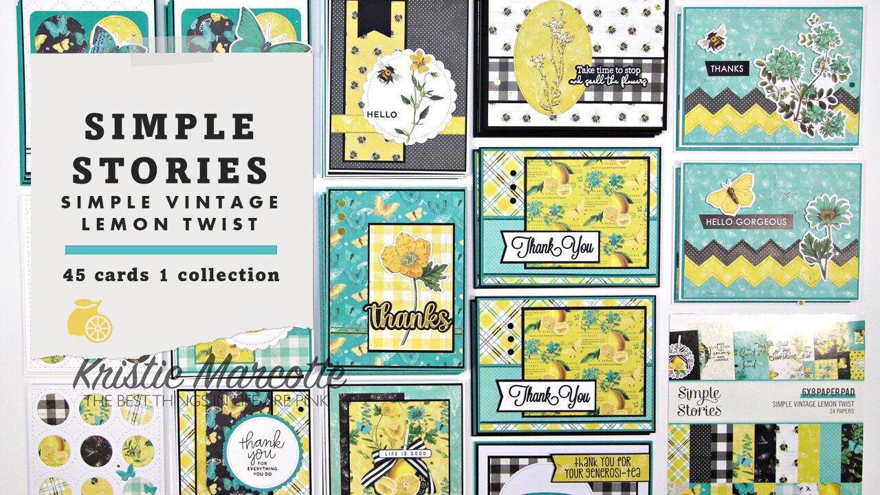 Simple Stories | Simple Vintage Lemon Twist | 45 cards 1 collection