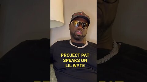 Project Pat Speaks On Lil Wyte #projectpat #lilwyte #chadarmestv #shorts