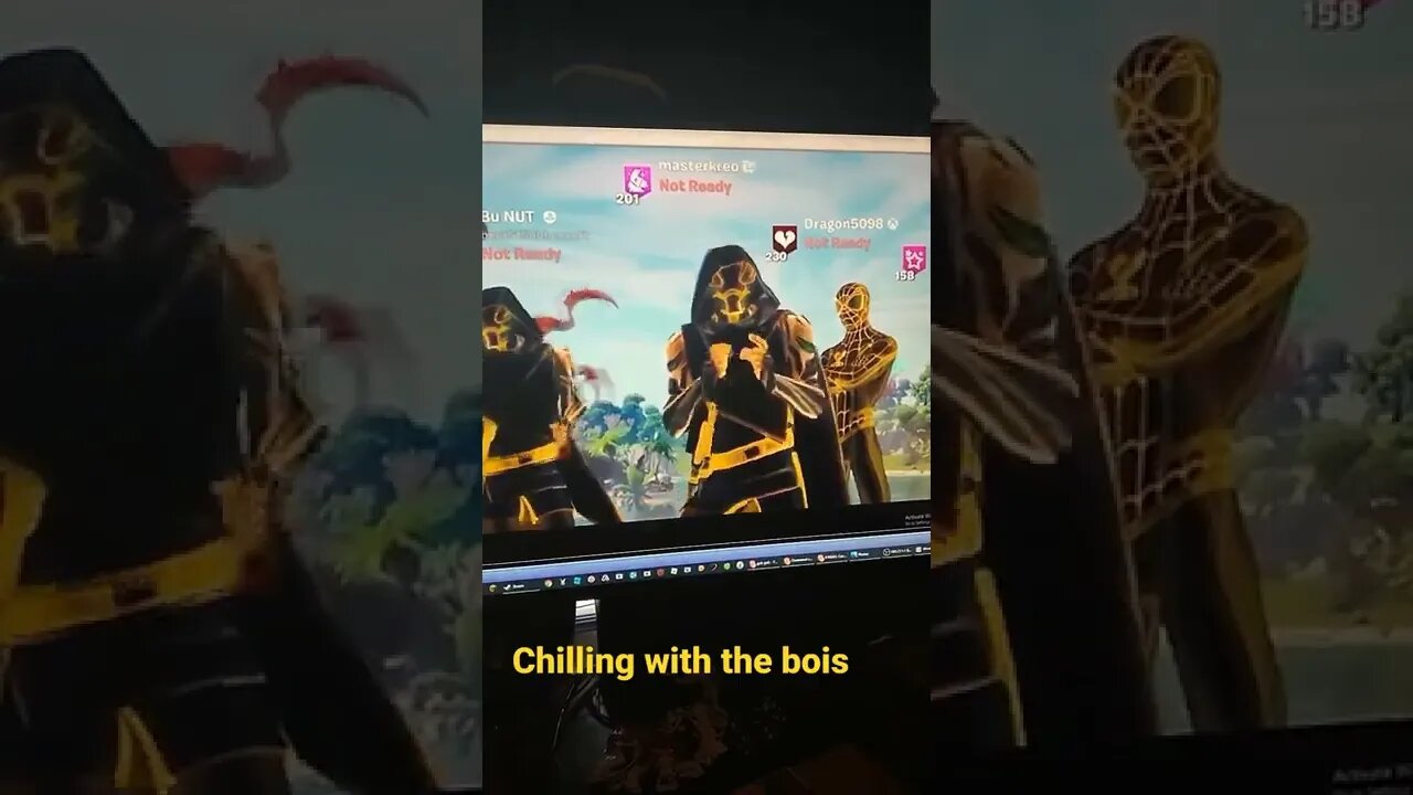 chilling with the bois