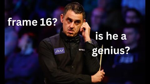 Frame 16 ‒ Proud of Himself - Ronnie O'Sullivan vs John Higgins - 2022 World Snooker Championship SF