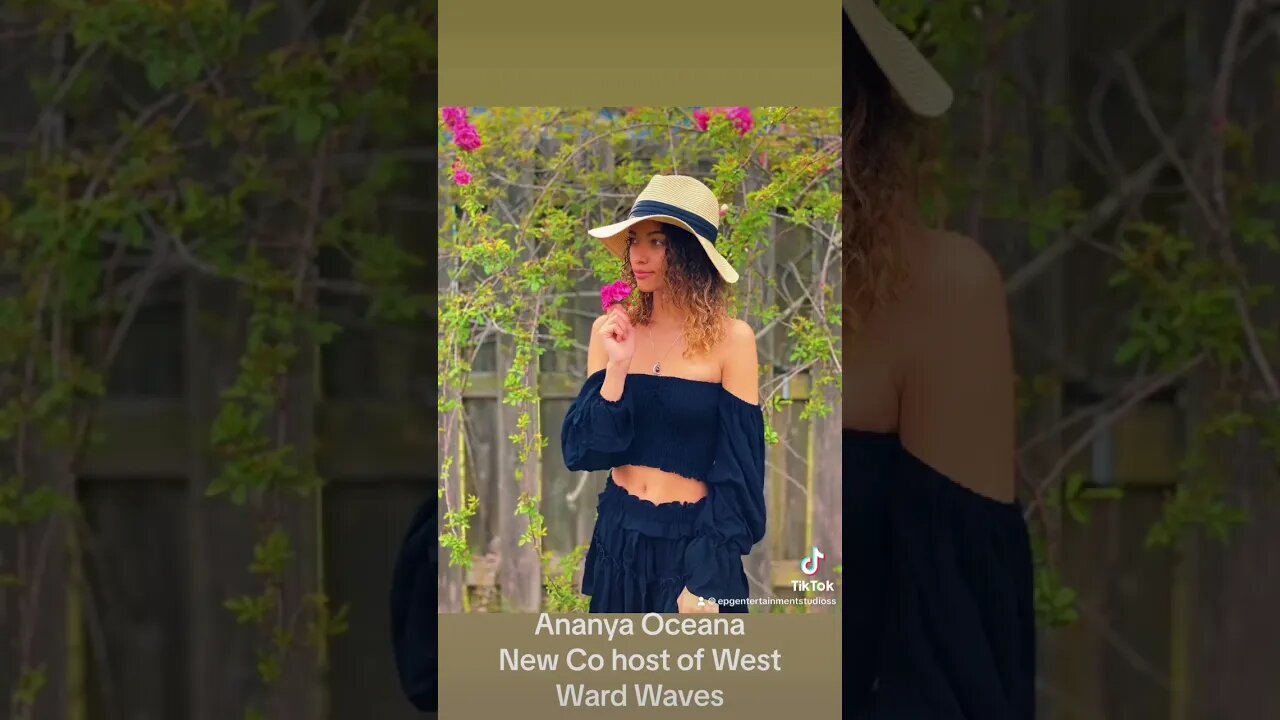 Ananya Oceans new Co host of West Ward Waves