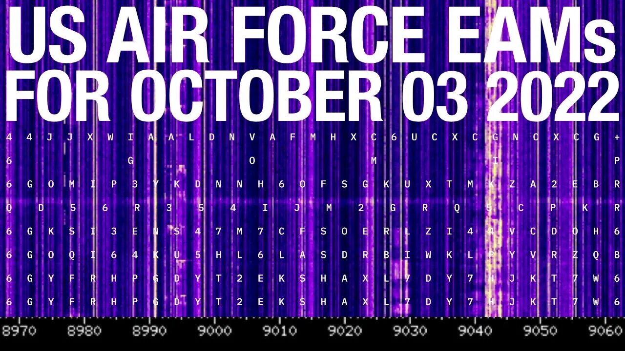 USAF EAMs – October 03 2022