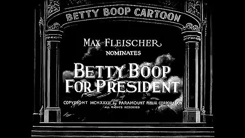 "Betty Boop for President"