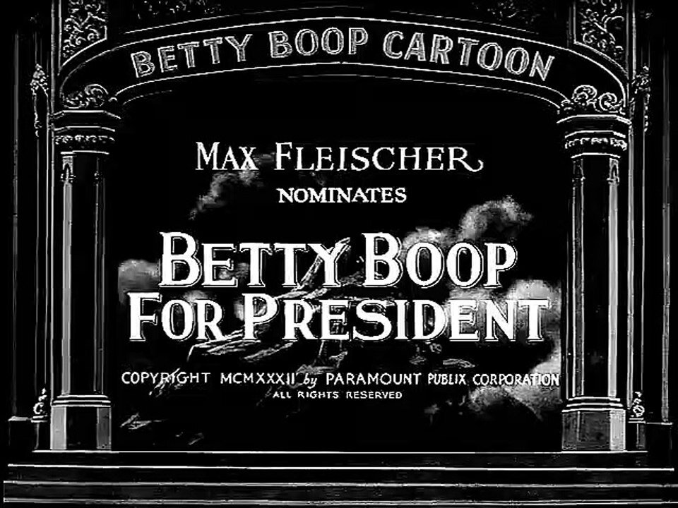 "Betty Boop for President"