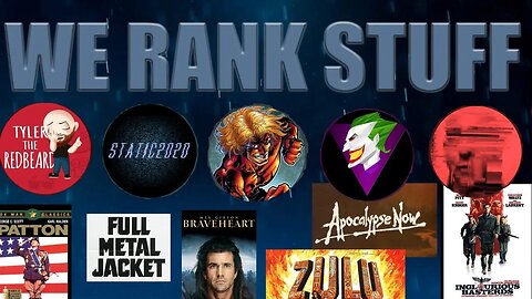 We Rank Stuff War Movies Edition