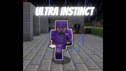 ultra instinct in minecraft