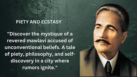 Allama Muhammad Iqbal 2024 | PIETY AND ECSTASY | #quotes | #shayari |# poem | #quotes