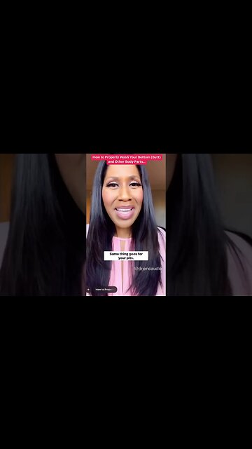 How to WASH YOUR BUTT Properly! 🧼 #shorts