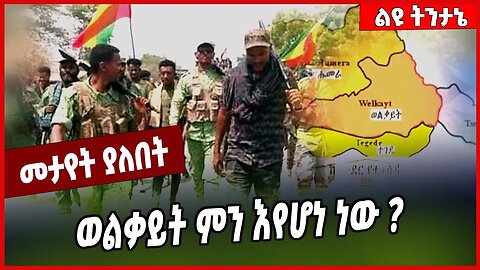 ወልቃይት ምን እየሆነ ነው ❓ Welkait | Fano | Amhara | Ethiopia