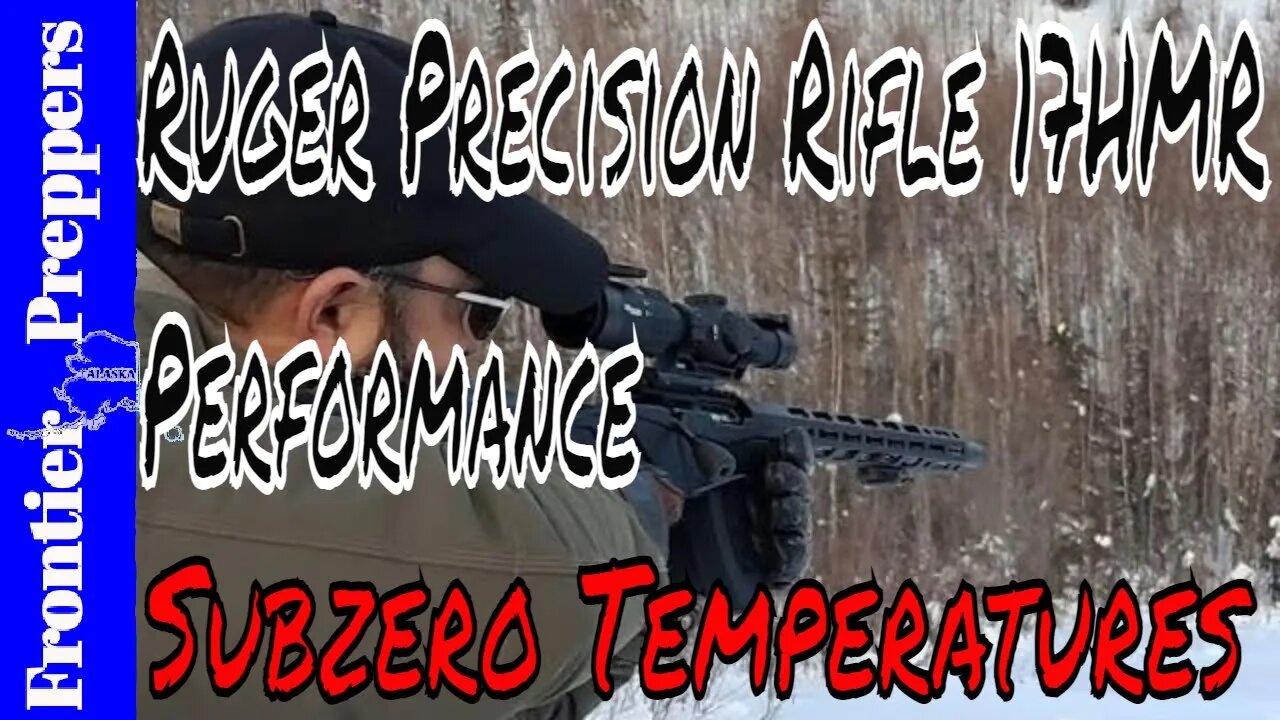 Ruger Precision Rifle 17HMR Performance in Subzero Temperatures