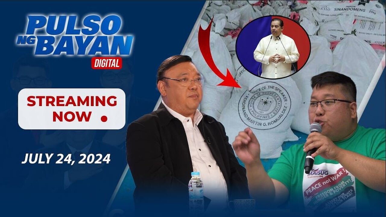 LIVE | Pulso ng Bayan kasama sina Admar Vilando at Jade Calabroso | July 24, 2024