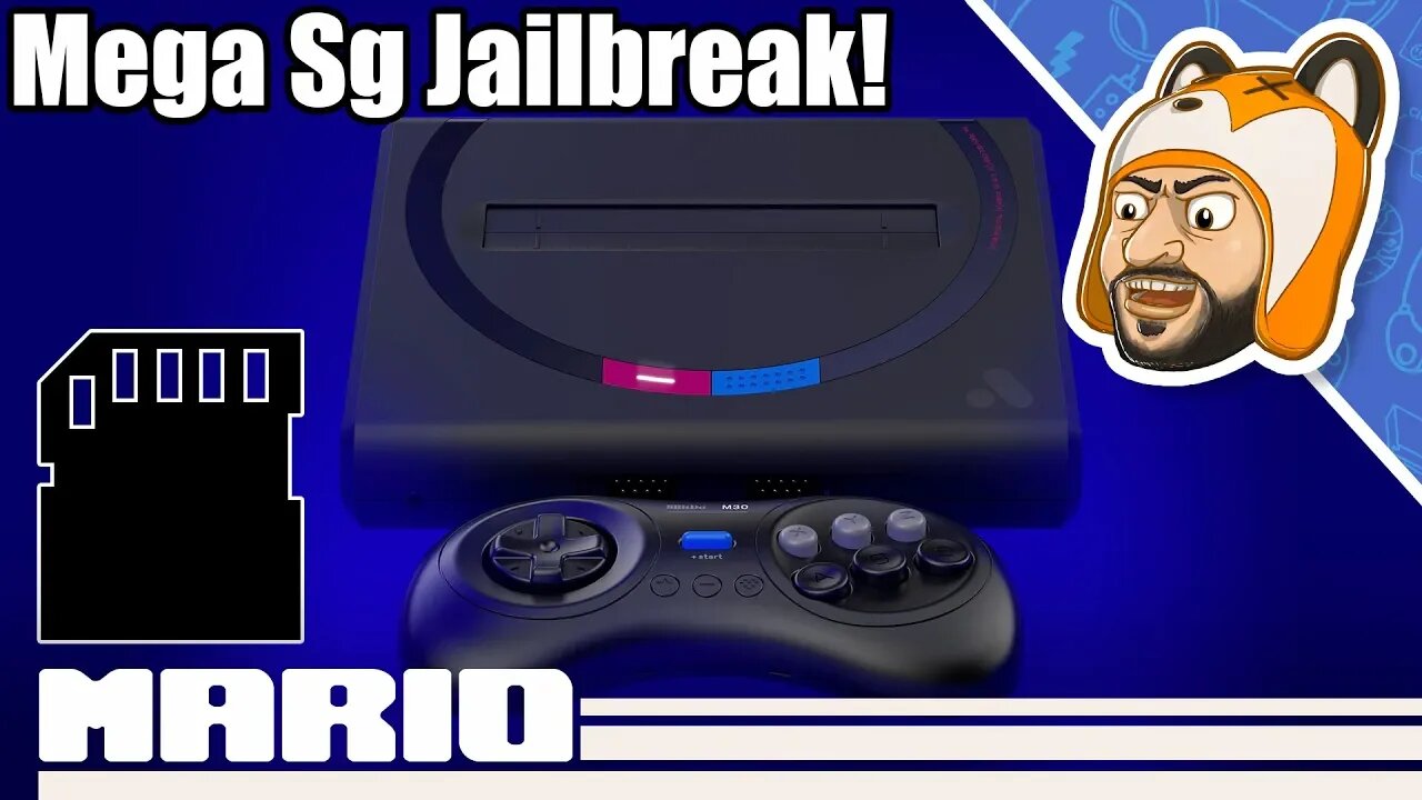 How to Jailbreak Your Analogue Mega Sg! - Play Games From a SD Card