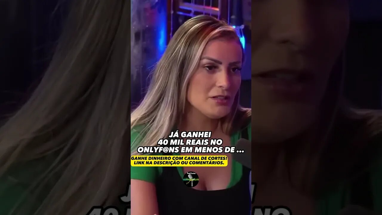 QUANDO ANDRESSA URACH JÁ GANHOU NO ONLYF@NS? #shorts #andressaurach #stremer #programa