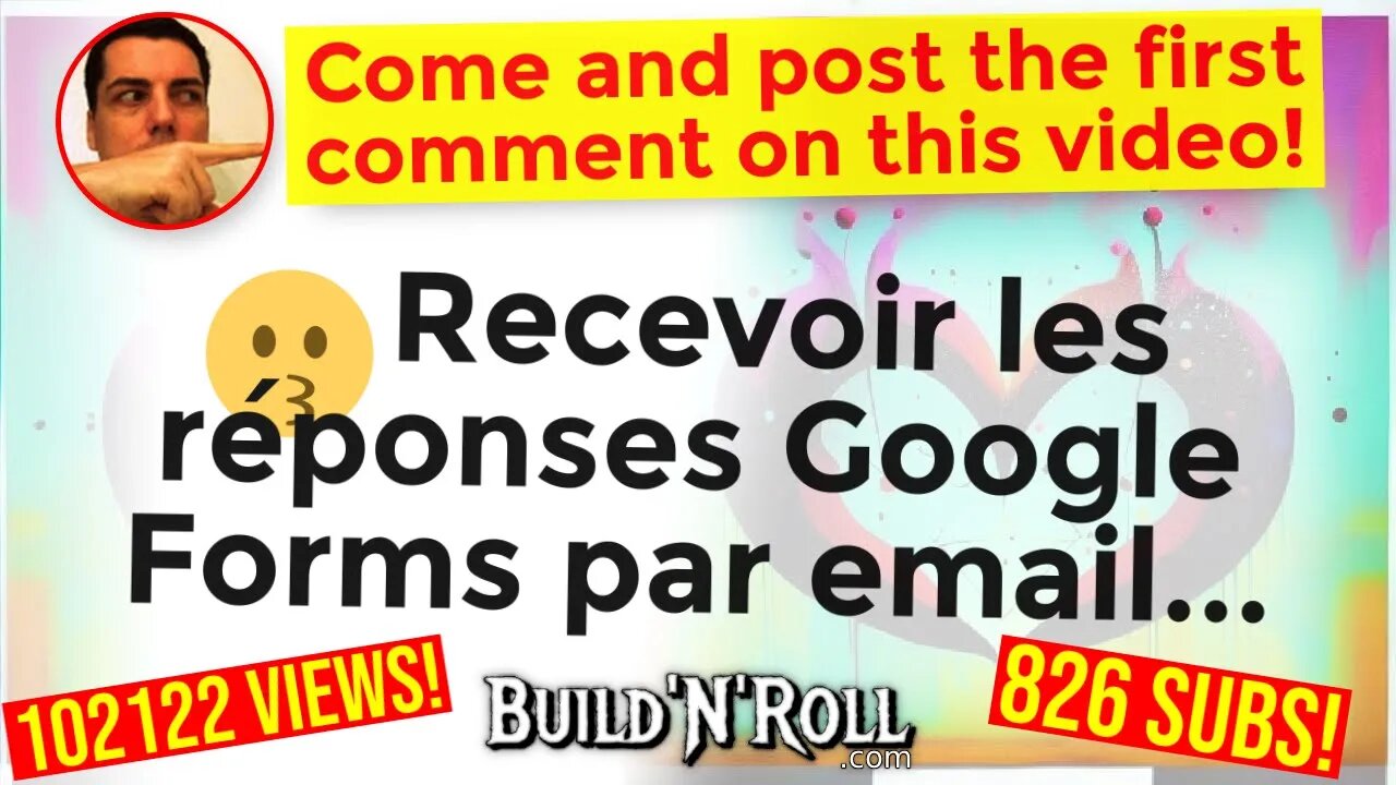 😗 Recevoir les réponses Google Forms par email...