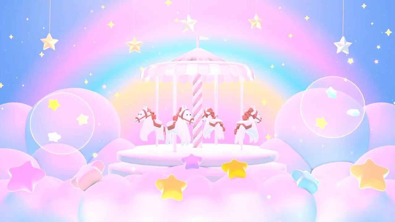 Rainbow Carousel Dream - Lullaby For Babies - Baby Sleep Music - Self Improvement