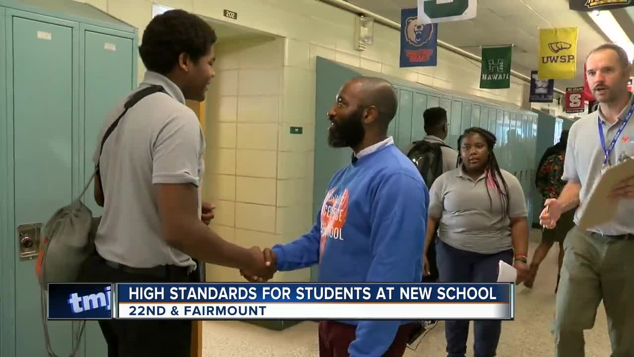 High standards for students at new Milwaukee school