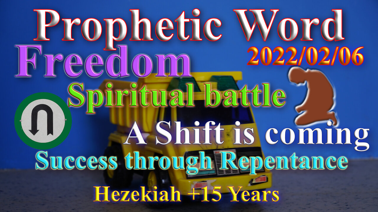 A shift is coming, fight for freedom only successful by repentance