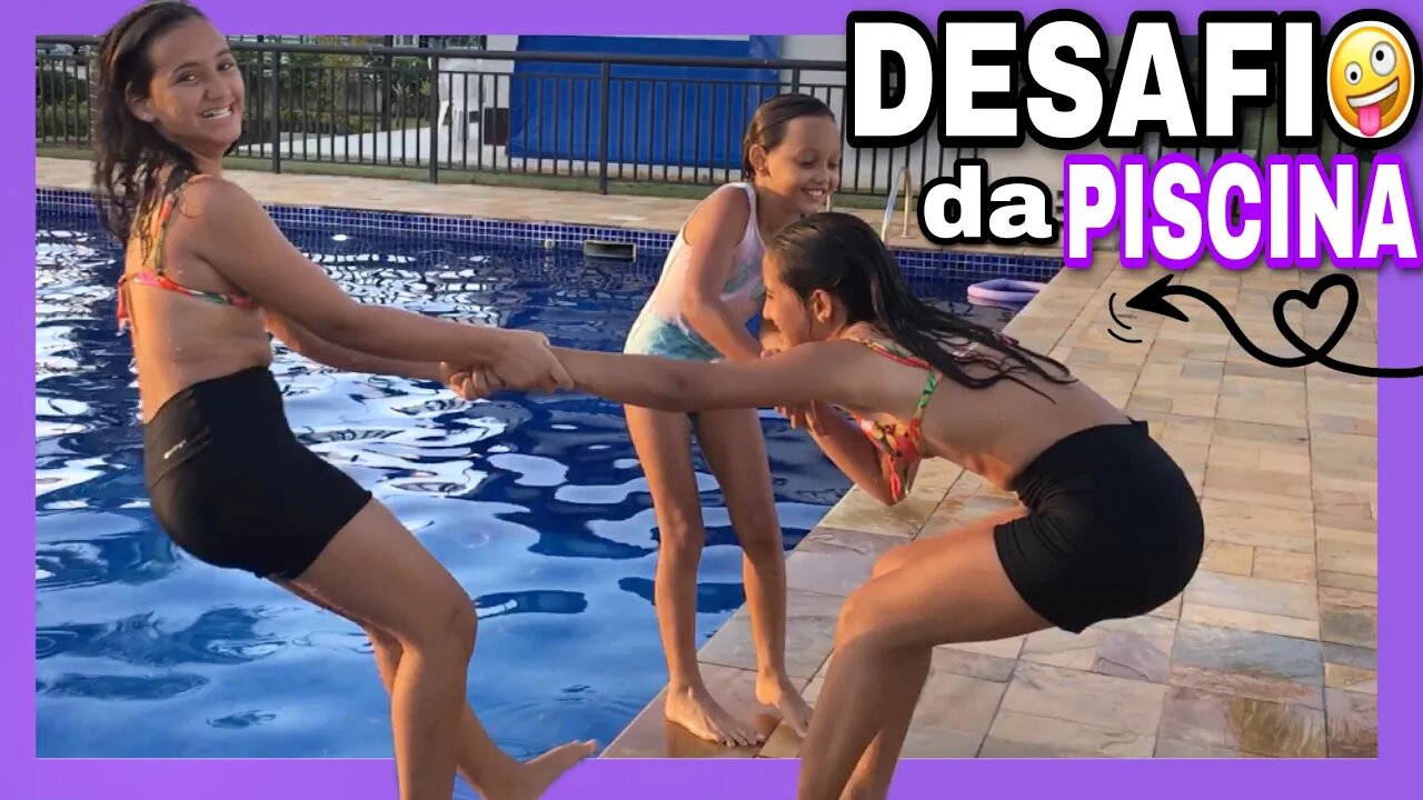 🤪O MELHOR DESAFIO DA PISCINA