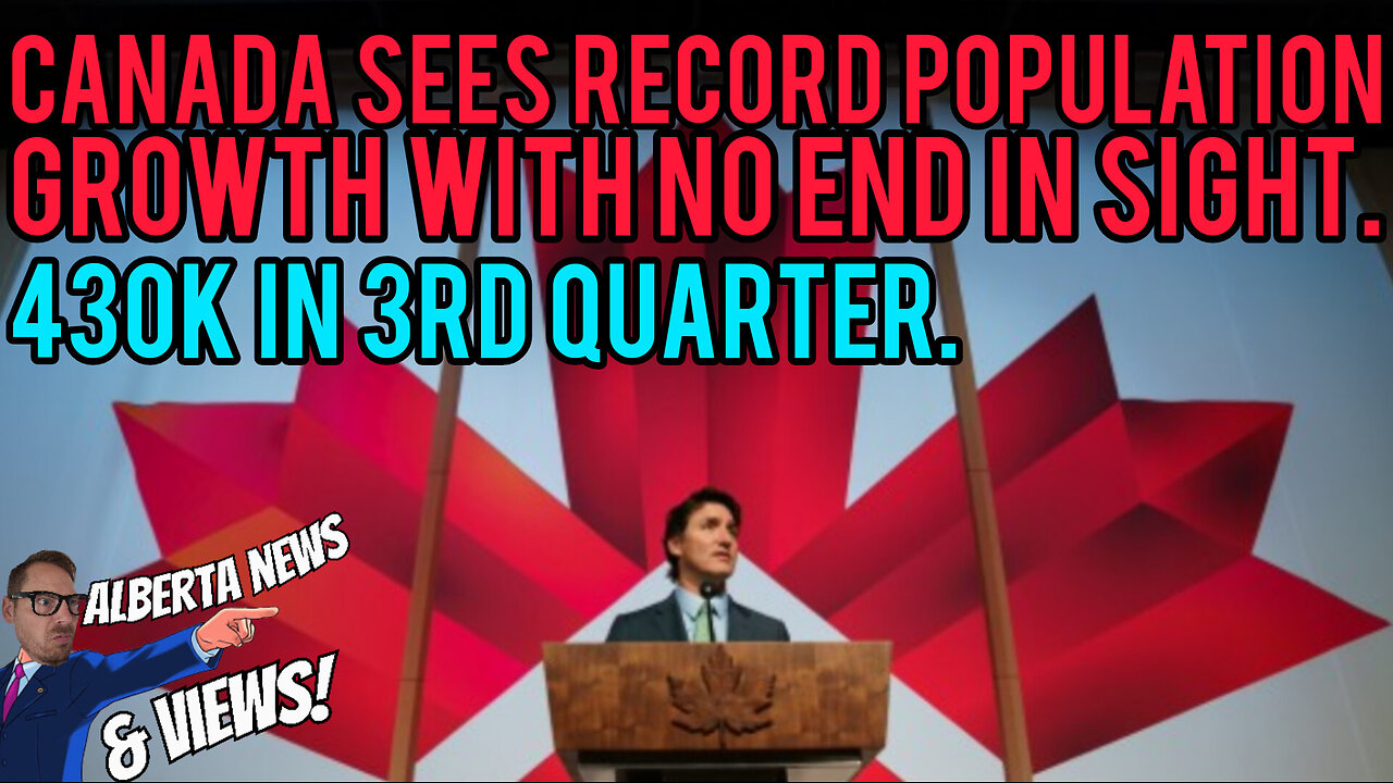 Holy Moly Canada welcomed over 430k immigrants in the 3rd quarter breaking records.