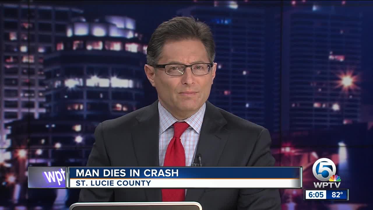 Vehicle overturns into canal, driver dies in St. Lucie County