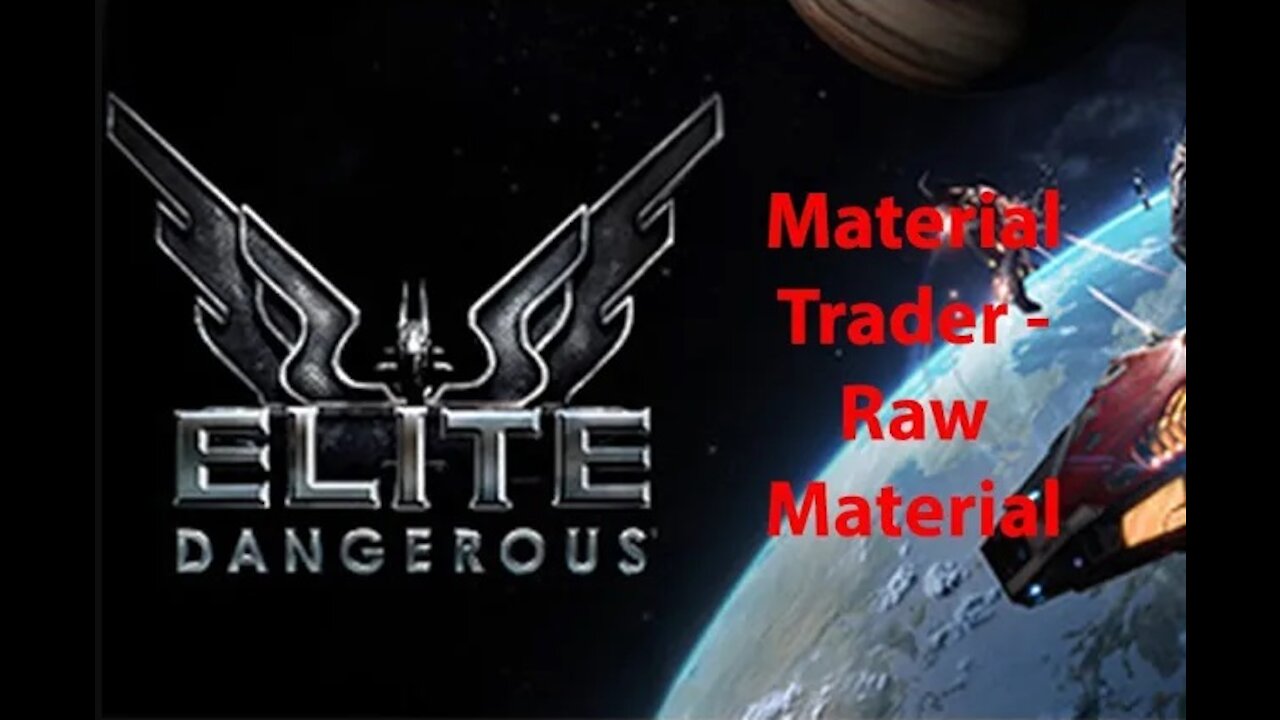 Elite Dangerous: My Adventures - Material Trader - Raw Material - [00013]