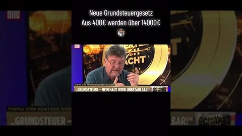 Grundsteuer | Preisschock | ist das ein Neues Instrument zur Enteignung?