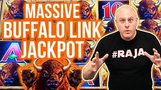 MASSIVE BUFFALO LINK JACKPOT IN LAS VEGAS!