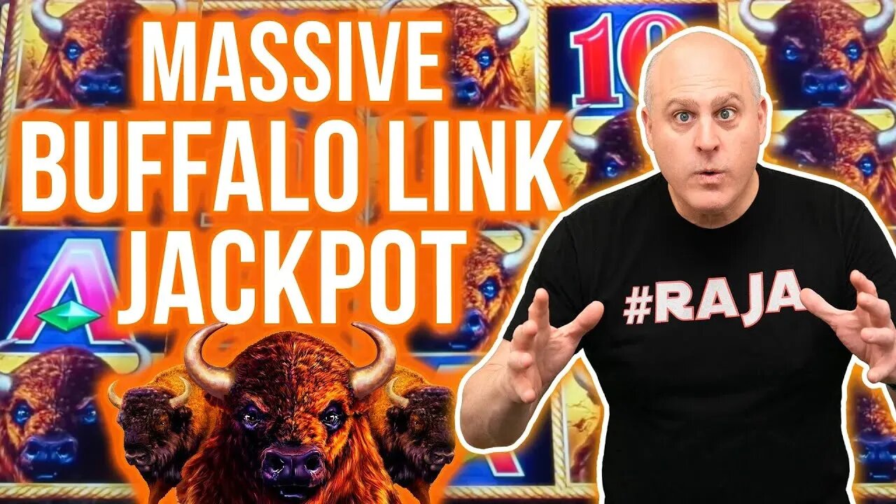 MASSIVE BUFFALO LINK JACKPOT IN LAS VEGAS!