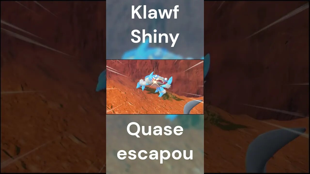 SHINY HUNT - Klawf Shiny - Foi por pouco! - Xpace Games #shorts