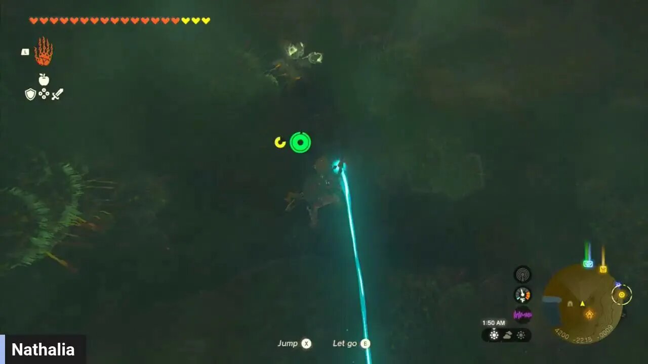 Zelda TOTK trying to defeat "mothra"